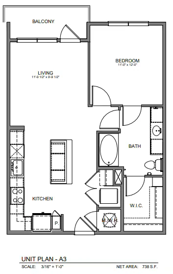 A3 4304 floor plan