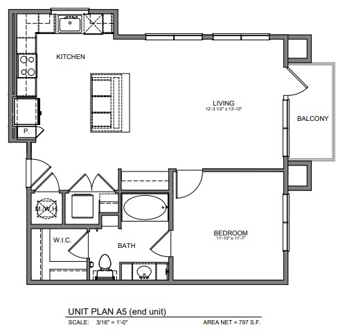 Unit 5101 5101 floor plan