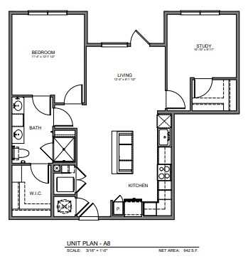 Unit 4307 4407 floor plan