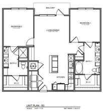 B3 2331 floor plan