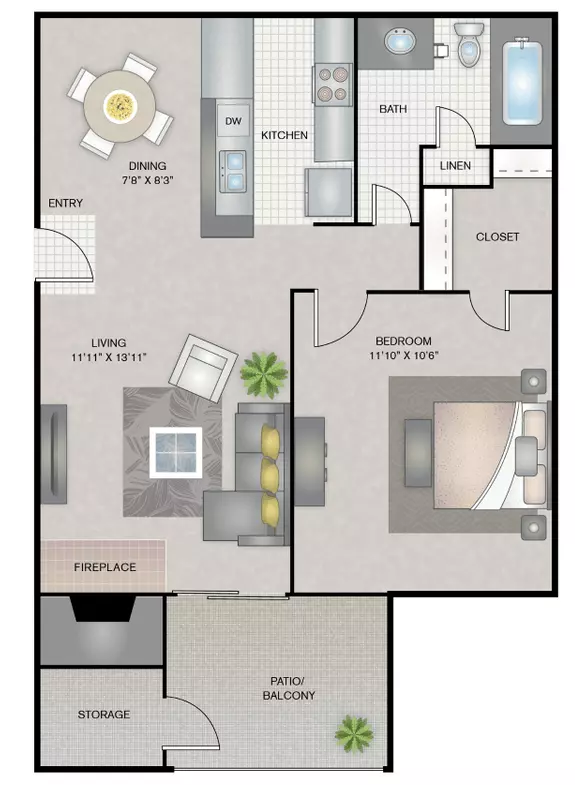 A1 2039 floor plan