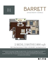B1 104 floor plan
