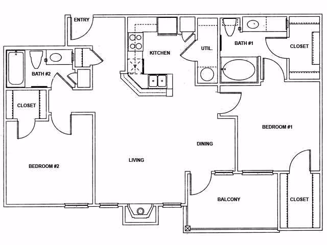 Unit 534 534 floor plan