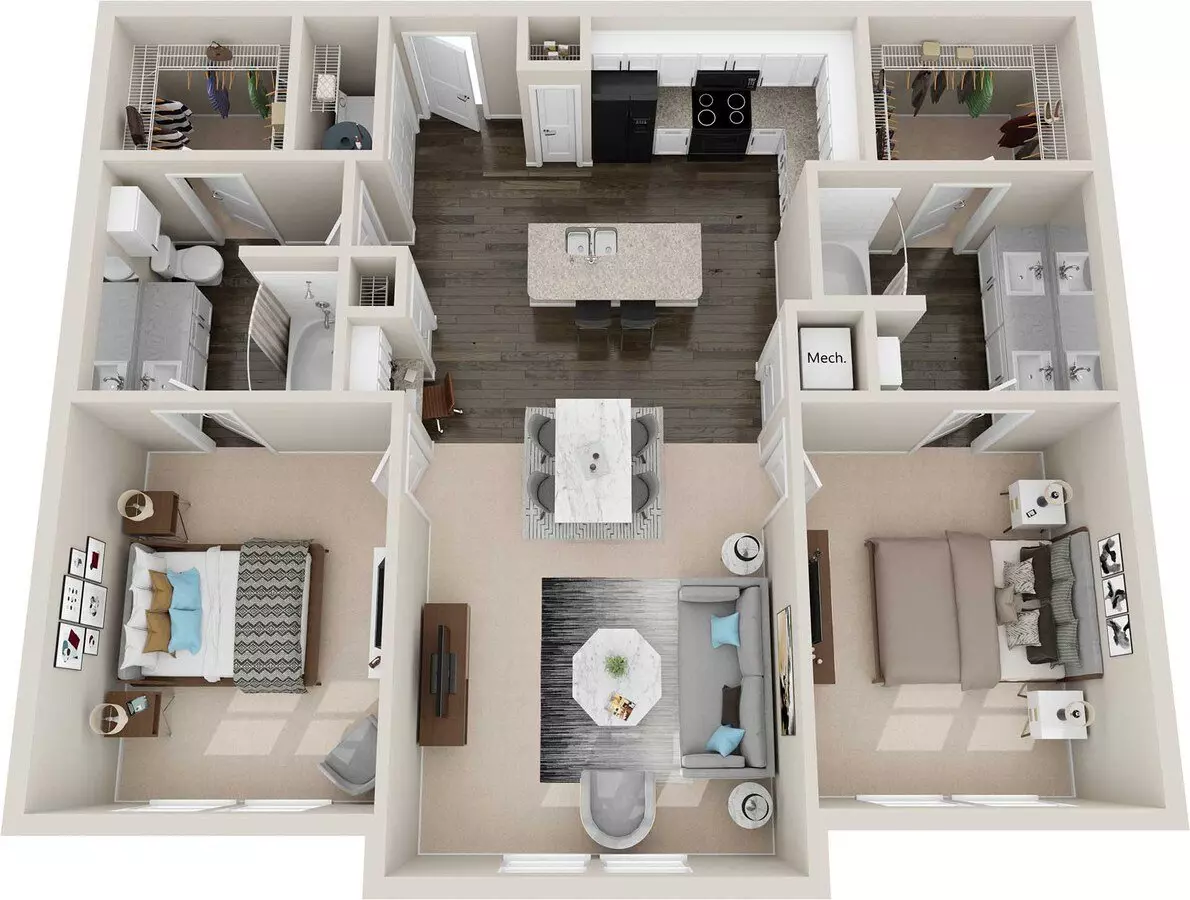B4 434 floor plan