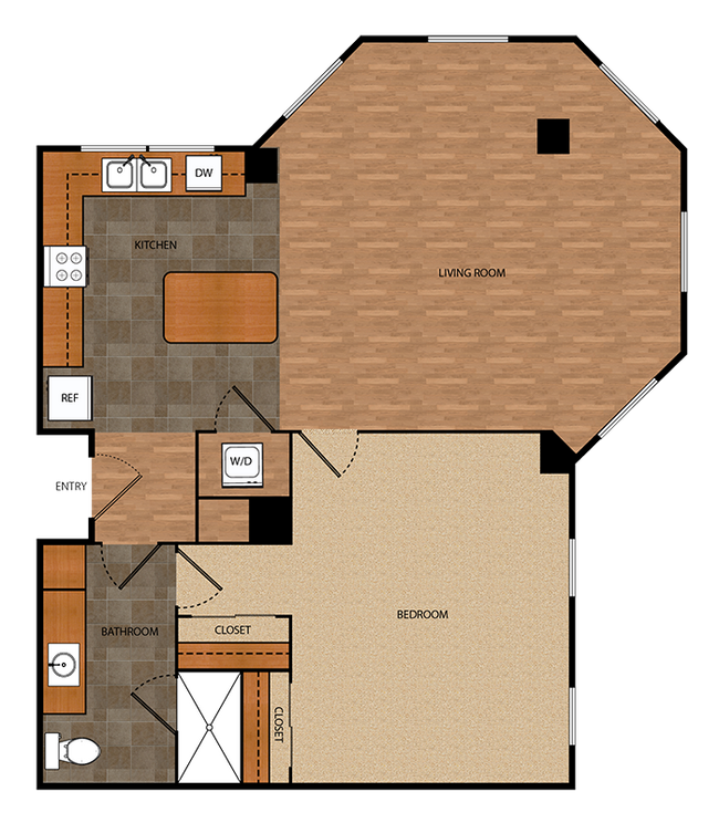 Unit 2001 2001 floor plan