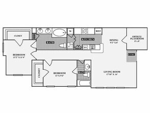 Unit 1415 1415 floor plan