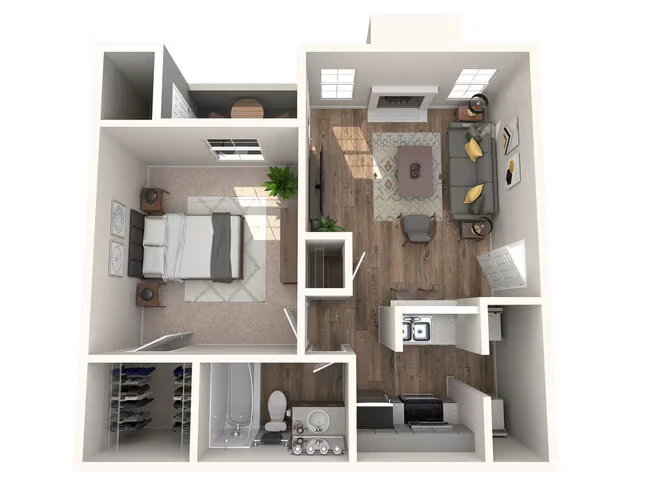 Manhattan 1210 floor plan