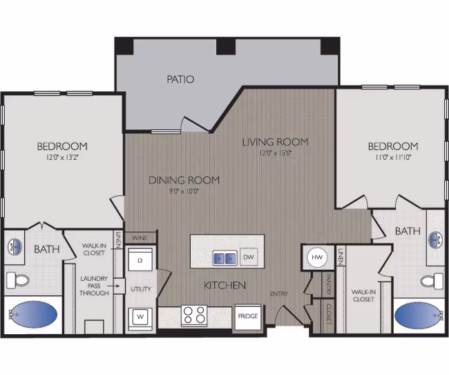 Unit 1306 5307 floor plan