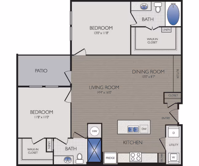 Unit 4210 5308 floor plan