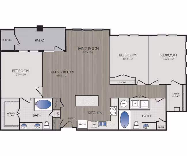 Unit 4302 4302 floor plan