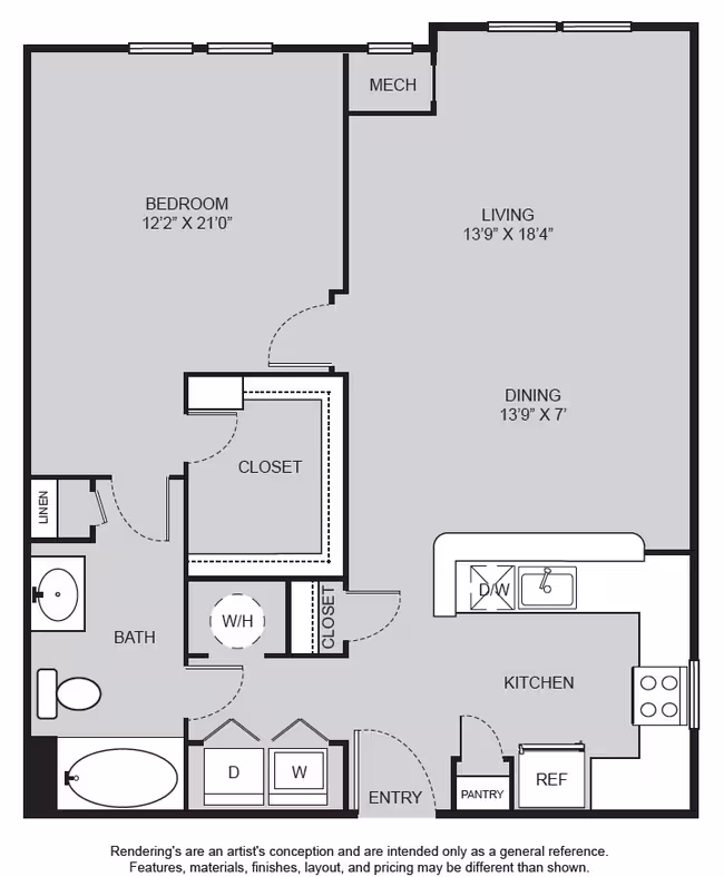 A3 1308 floor plan
