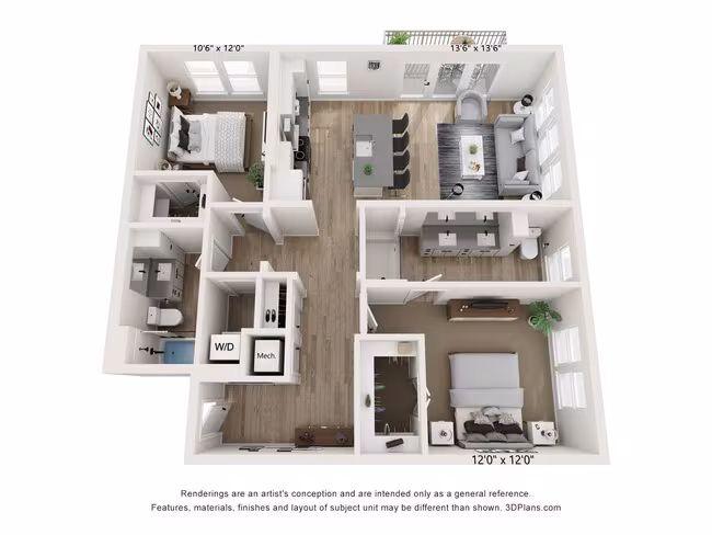 B3E 453 floor plan