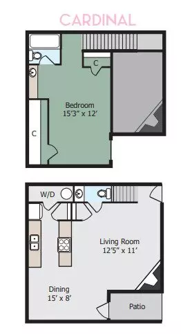Unit 600A 600A floor plan