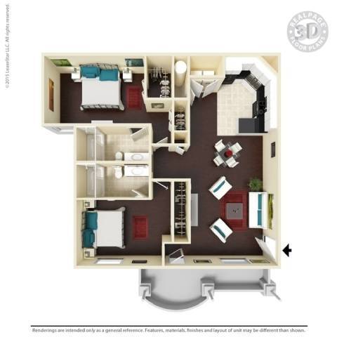 B1Quartz 21204 floor plan