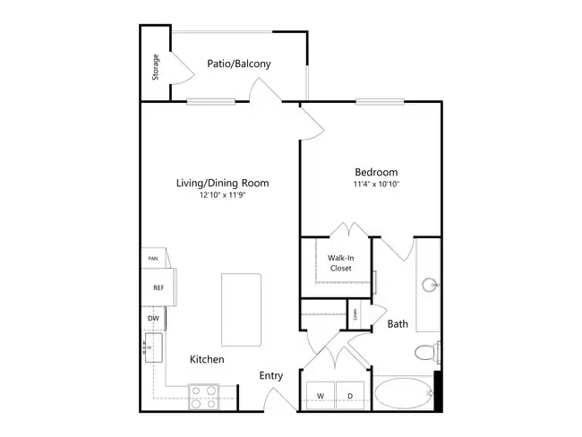 Unit 6307 6307 floor plan