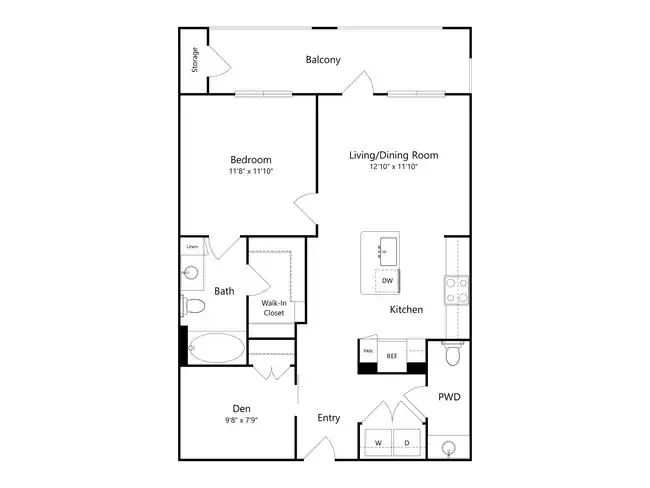 Unit 5205 5205 floor plan