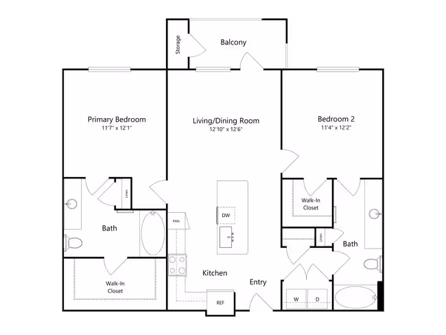 Unit 3211 3211 floor plan