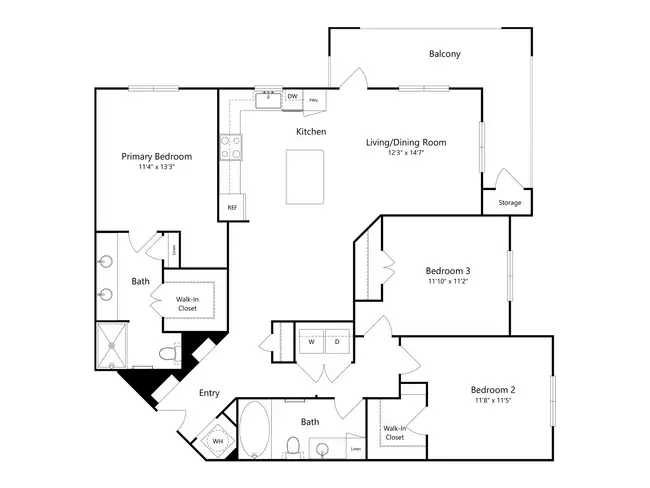 Unit 5301 5301 floor plan