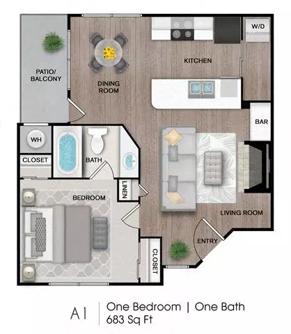 A2 9-1E floor plan