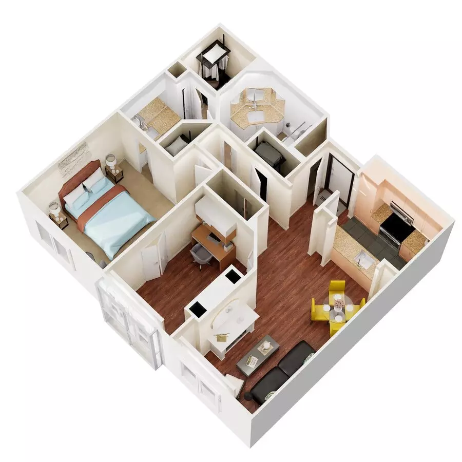 Unit 308 308 floor plan