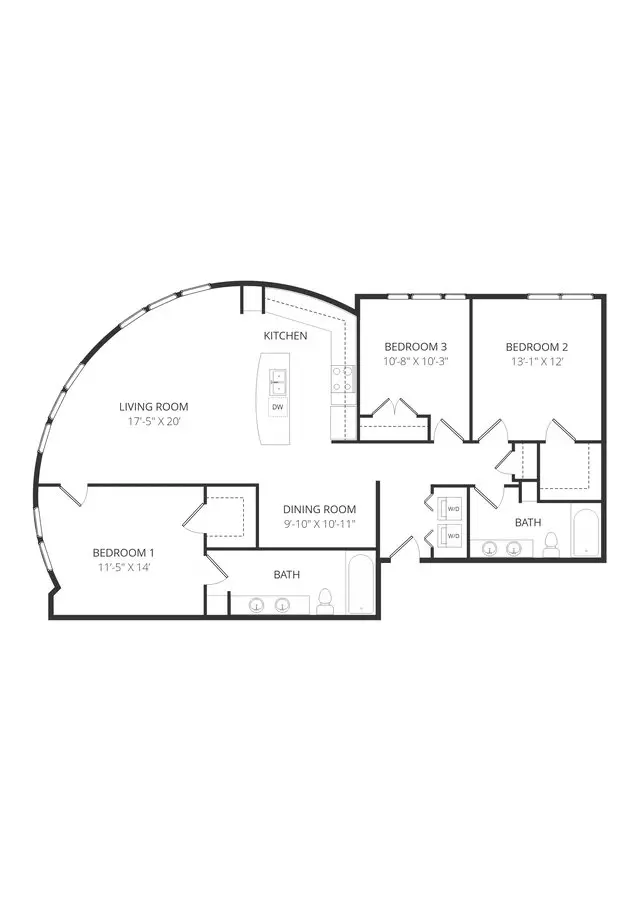 Building P PC2 P201 floor plan