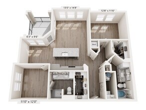 B3 1101 floor plan