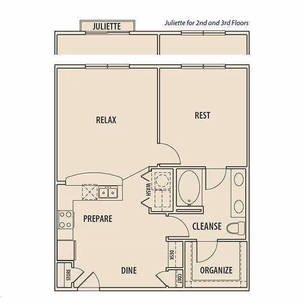 A2 5-5310 floor plan