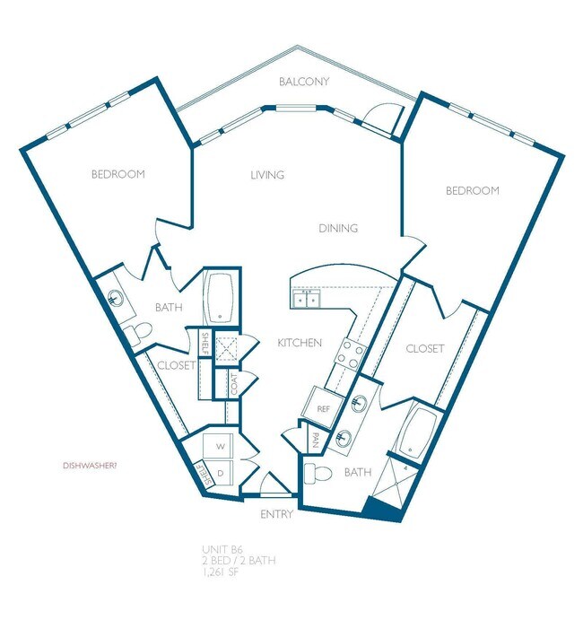 B6 421 floor plan