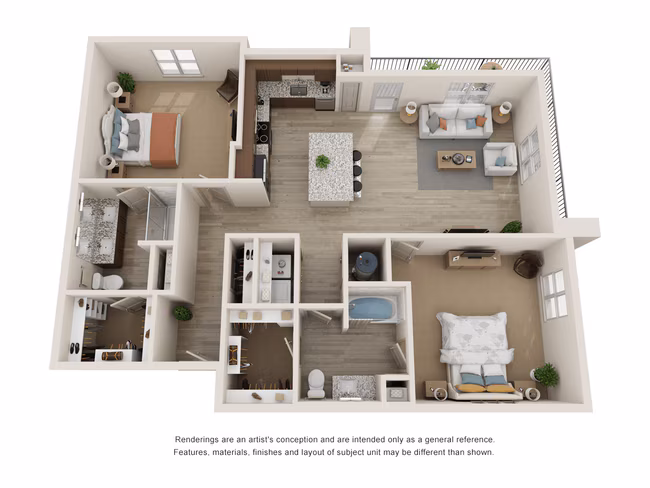 Unit 5213 5213 floor plan