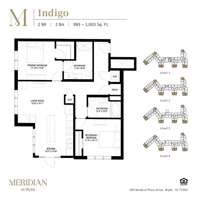Indigo 140 floor plan