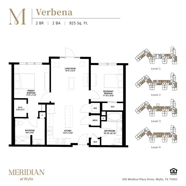 Verbena 157 floor plan