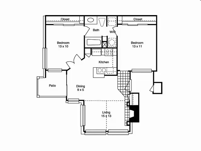 Unit 1088 1088 floor plan