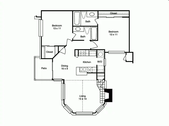 B2 1061 floor plan