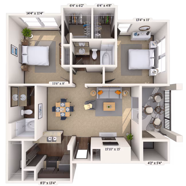 Unit 101034 101034 floor plan