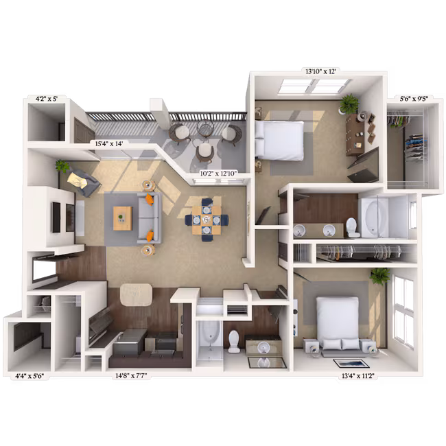 Unit 06632 06632 floor plan