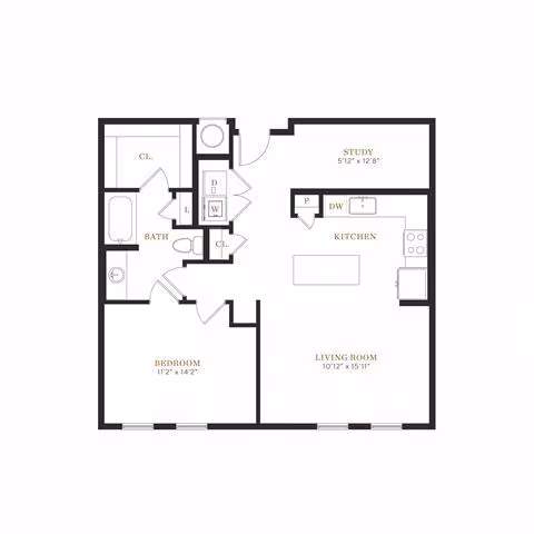 Unit 1483 1483 floor plan