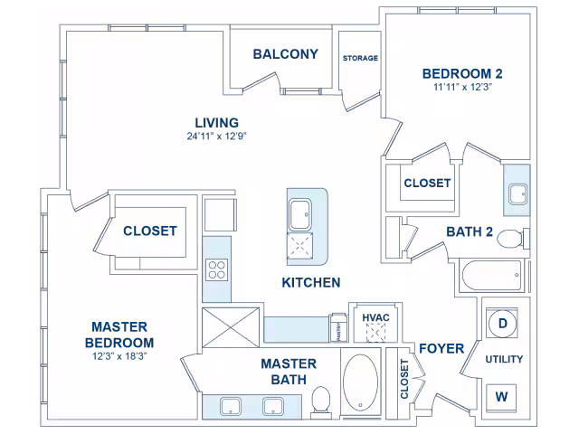 B2 4214 floor plan