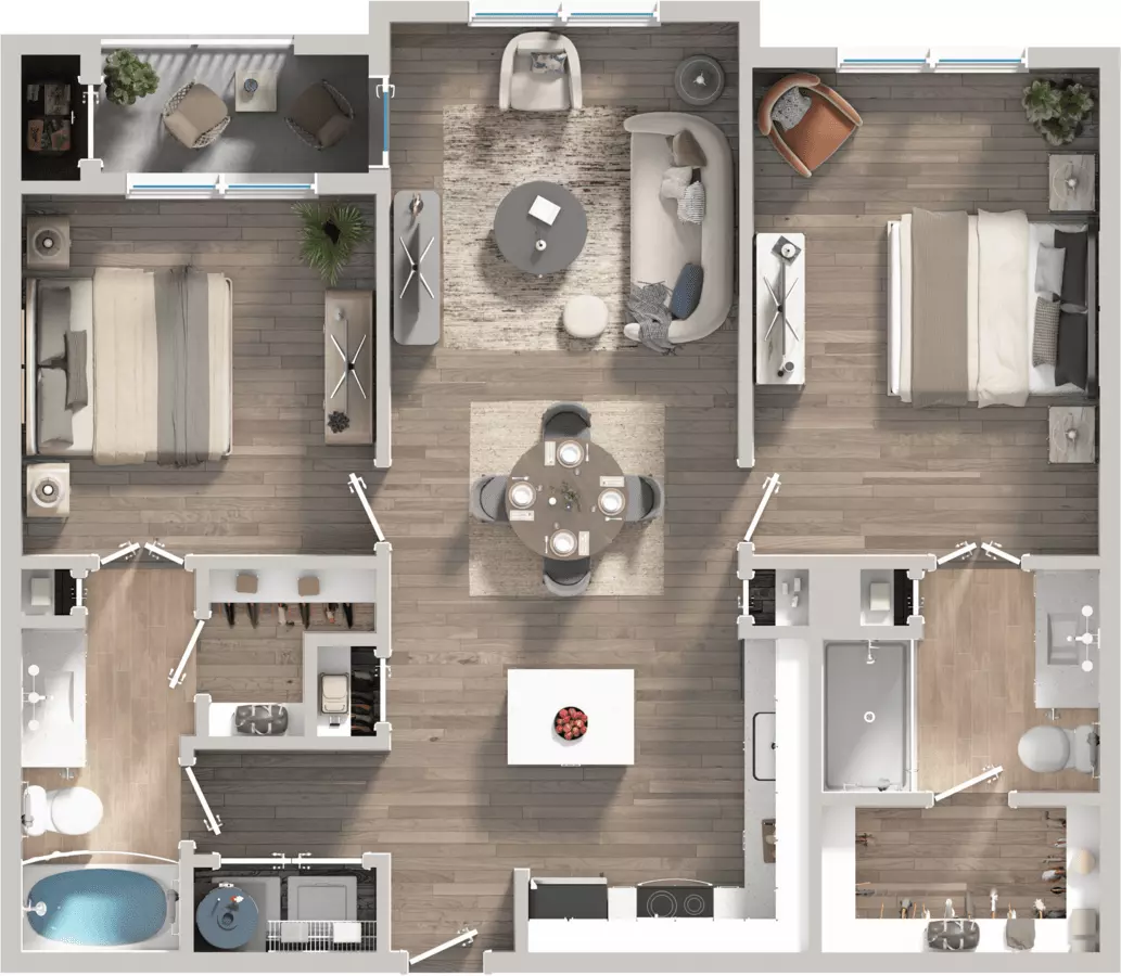 Unit 2123 3211 floor plan