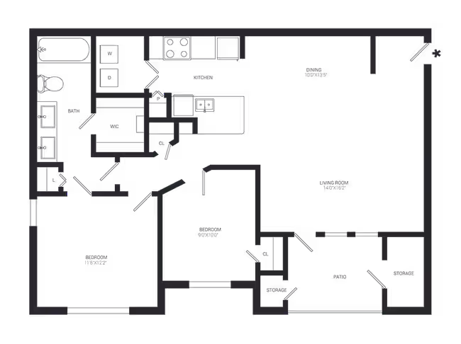 Unit 1337 1337 floor plan