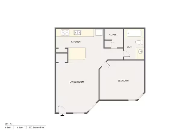 A-1 401 floor plan