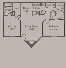 B-2 2304 floor plan