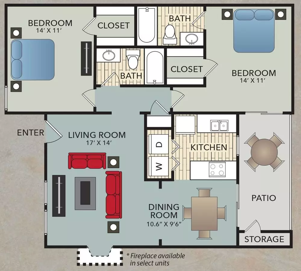 B2 floor plan