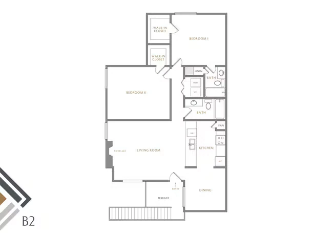 B2 1045 floor plan