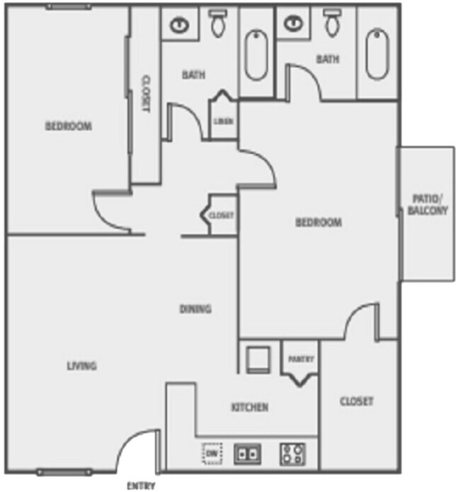 Unit 1052 1052 floor plan