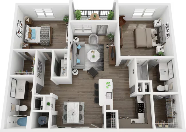 B1 1-1303 floor plan
