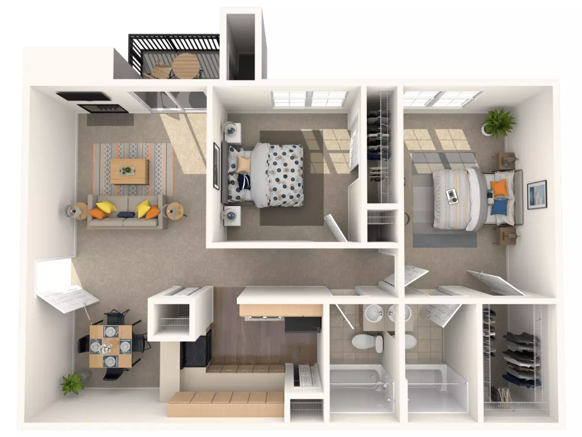 B2 1613 floor plan