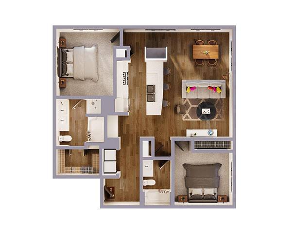 B6 1411 floor plan