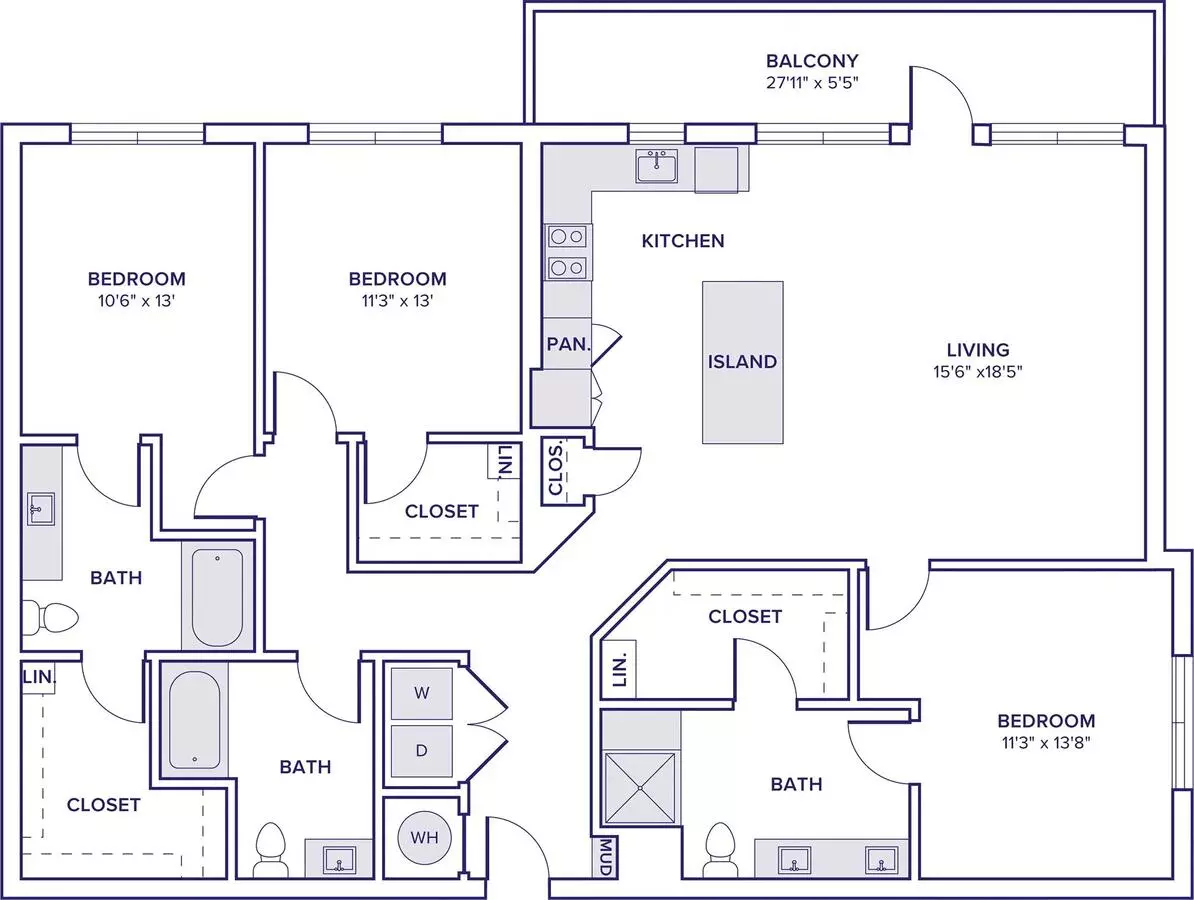 C01 3-3200 floor plan