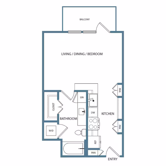 Unit 3110 4004 floor plan