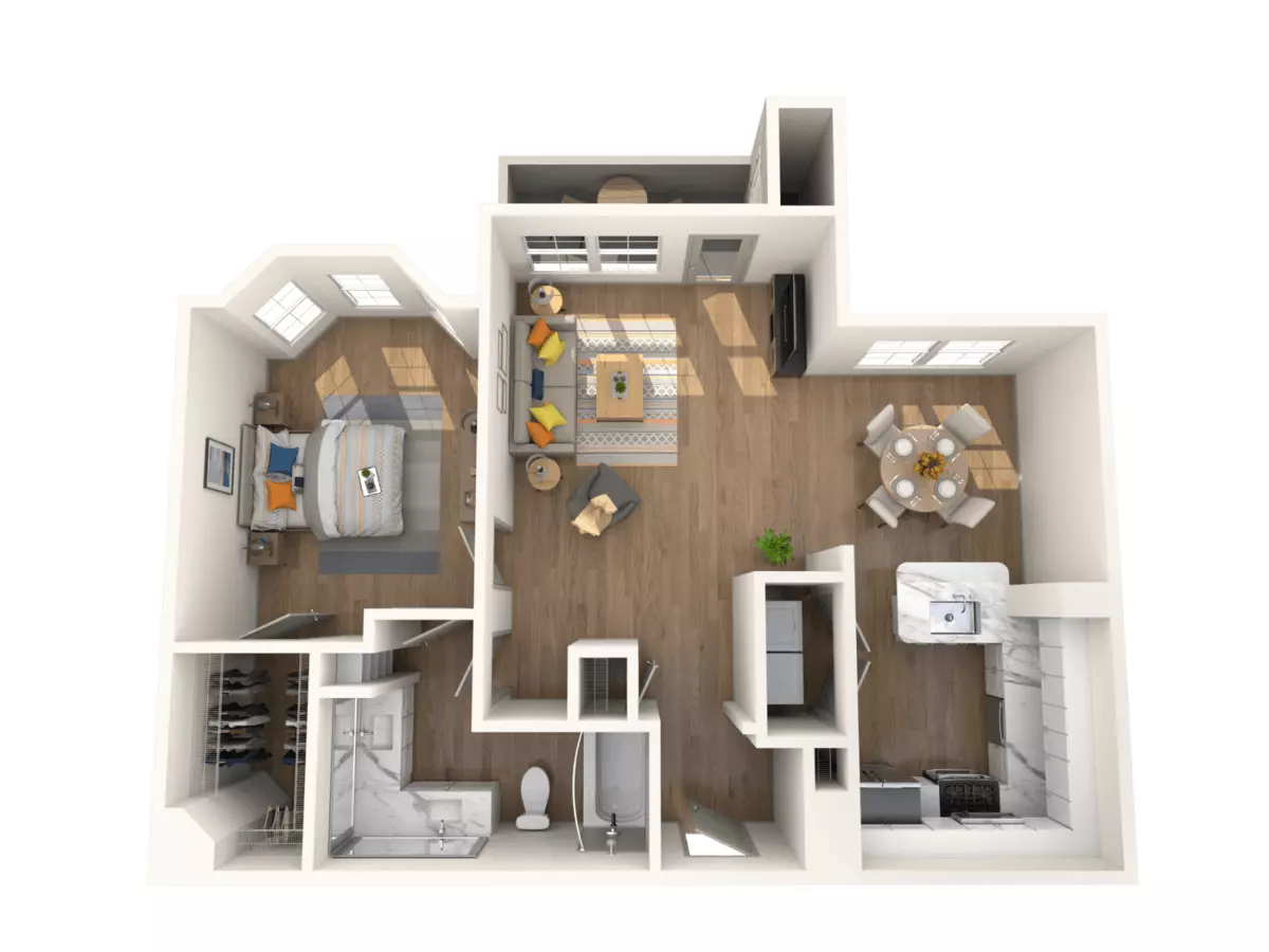 A1 1206 floor plan